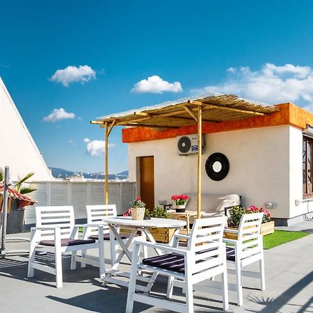 City Center, Sea View, Big Private Tarrace Thessaloniki Exterior foto