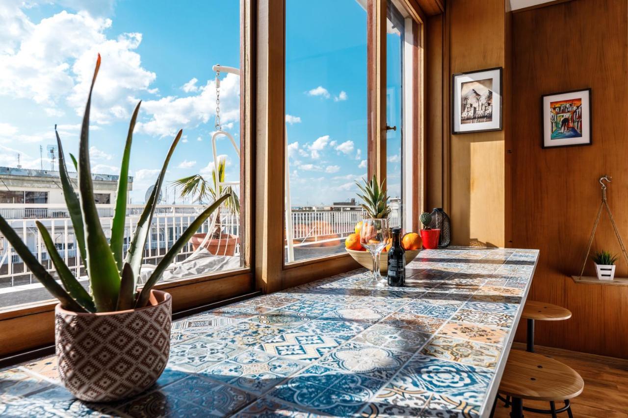 City Center, Sea View, Big Private Tarrace Thessaloniki Exterior foto